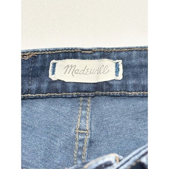 Madewell Women's Curvy High-Rise Skinny Jeans Denim Blue Medium Wash Size 25 - Picture 13 of 16